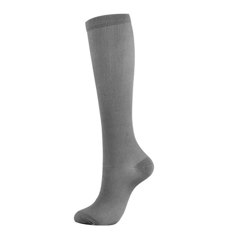 Unisex Professional Compression Socks, Breathable,   Anti Swelling,   Fatigue Pain Relief, High Stockings