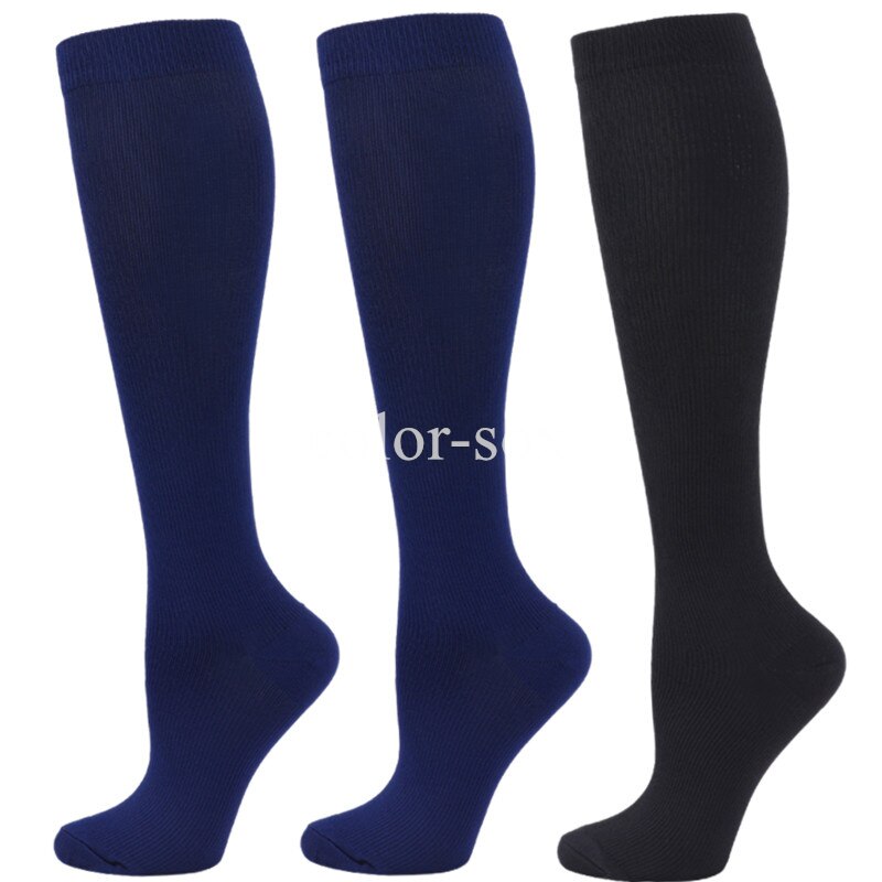 3 Pair Knee High for Varicose Veins, Anti Fatigue, Pain Relief Compression Stockings