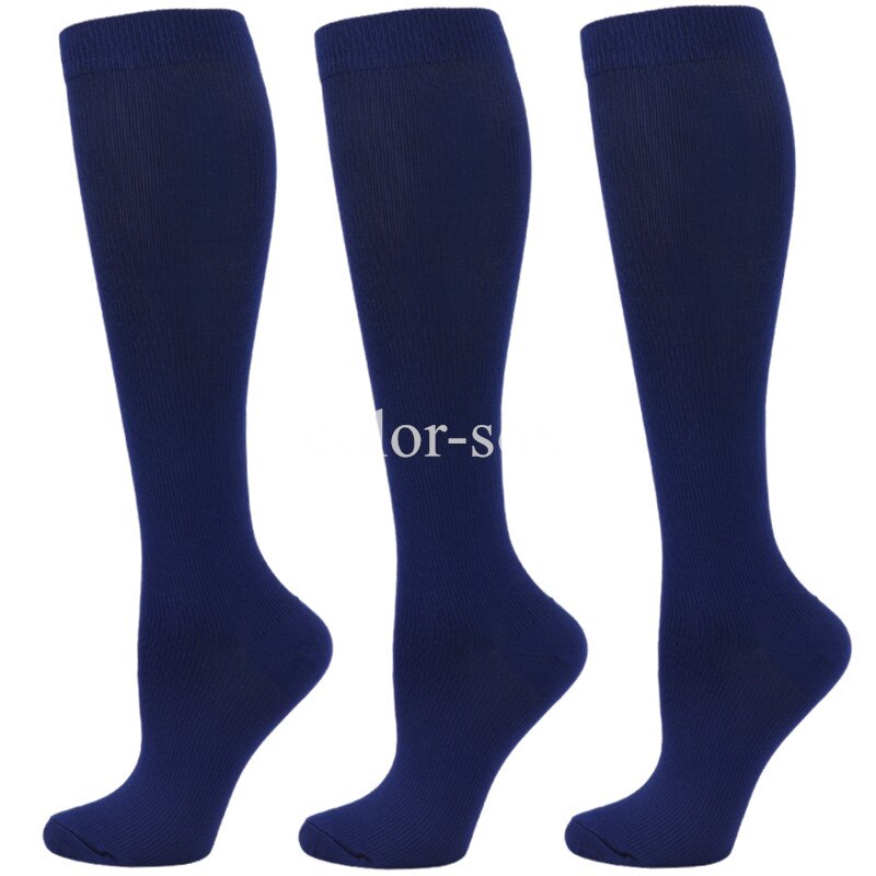 3 Pair Knee High for Varicose Veins, Anti Fatigue, Pain Relief Compression Stockings