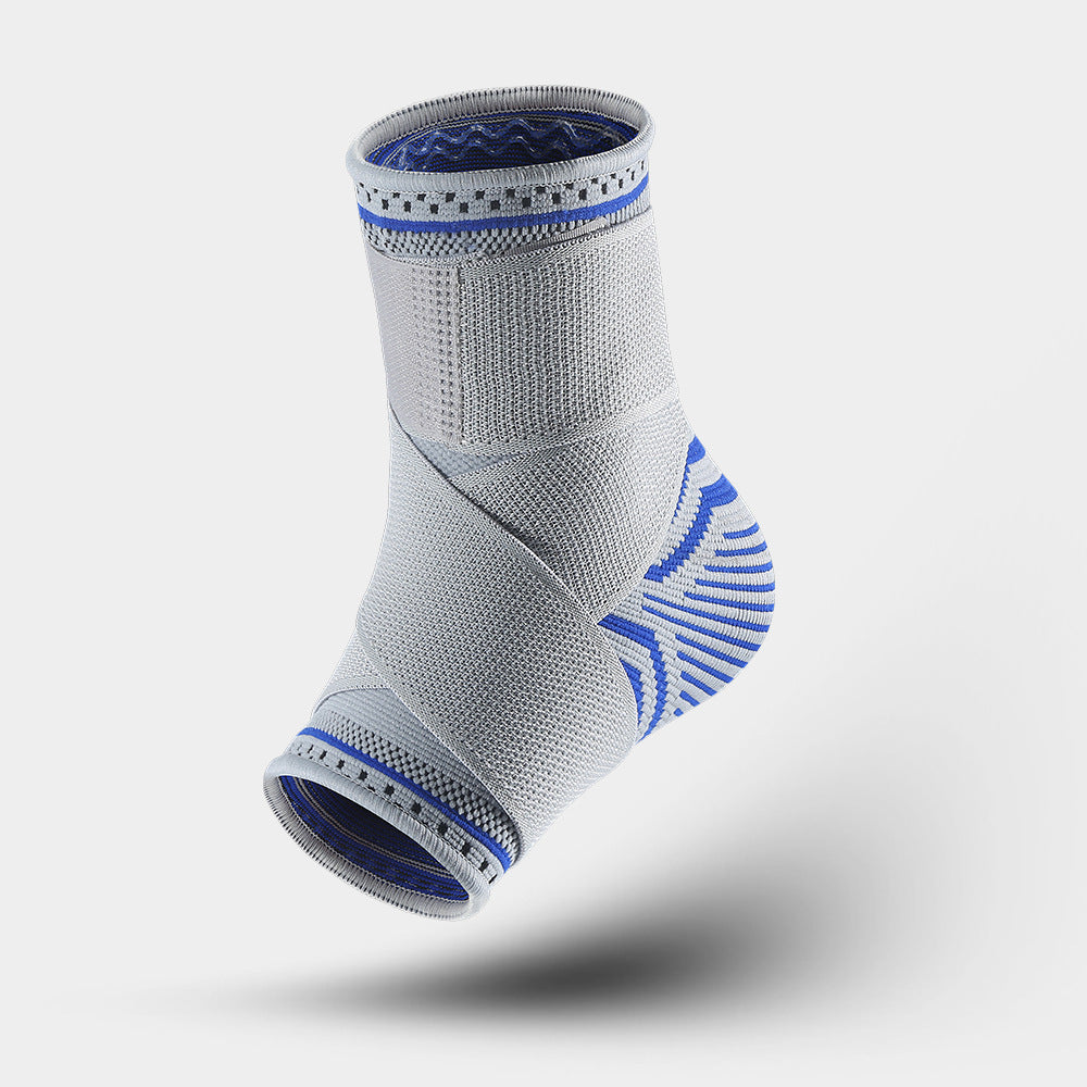 Manufacturers wholesale knitted strap basketball fitness ankle socks sports cycling anti-slip silicone ankle brace